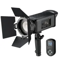 Monolight Style - BRESSER SP-60 portable 60W LED Fresnel Light with Remote Control - quick order from manufacturerMonolight Style - BRESSER SP-60 portable 60W LED Fresnel Light with Remote Control - quick order from manufacturer