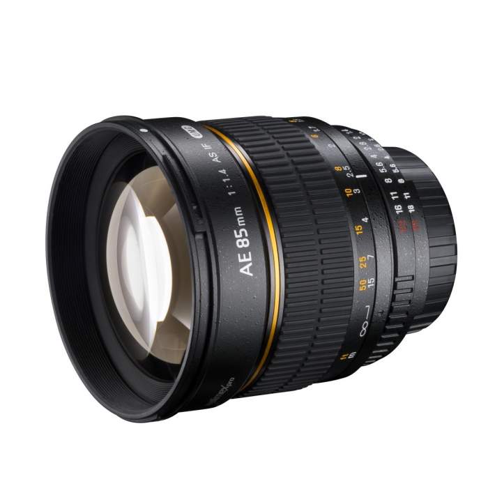 Objektīvi - Walimex pro objektivs 85mm/F1.4 ( Canon ) walimex pro 85/1,4 IF Lens for Canon - ātri pasūtīt no ražotāja