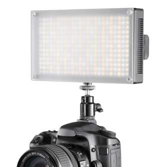 LED Lampas kamerai - walimex pro LED Foto Video 312 Bi-Color - ātri pasūtīt no ražotāja