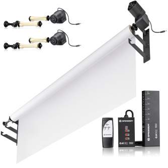 Background holders - BRESSER EBS-3 Electric background system for 3 rolls - quick order from manufacturer