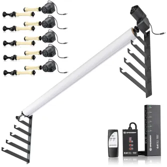 Fonu turētāji - BRESSER EBS-6 Background System for 6 rolls - ātri pasūtīt no ražotāja