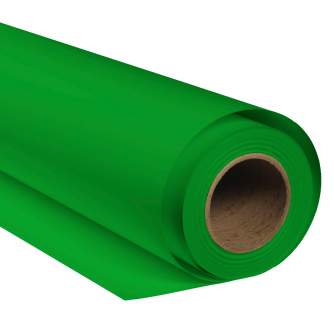 Backgrounds - BRESSER SBP10 Paper Background Roll 1,69 x 11m Chromakey Green - quick order from manufacturer