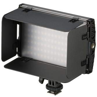 Light Panels - BRESSER PT Pro 15B-II Bi-Colour LED Video Light with Barndoors, Accumulator and Case - quick order from manufacturer