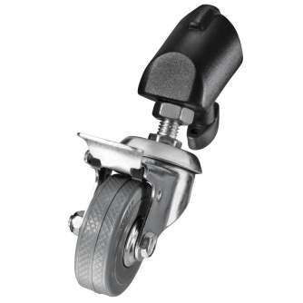 Tripod Accessories - walimex pro Tripod Wheels Pro, set of 3 - buy today in store and with delivery