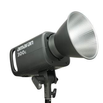 Monolight Style - Amaran 300C RGBWW Full-Color Bowens Mount Point-Source Led Lights - quick order from manufacturer