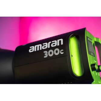 Monolight Style - Amaran 300C RGBWW Full-Color Bowens Mount Point-Source Led Lights - quick order from manufacturer