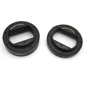 New products - Caruba Extension Tube Set Sony E-Serie Chroom APS-C en FULL-FRAME (Versie II) - quick order from manufacturer