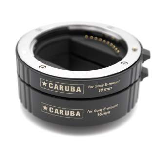 New products - Caruba Extension Tube Set Sony E-Serie Chroom APS-C en FULL-FRAME (Versie II) - quick order from manufacturer