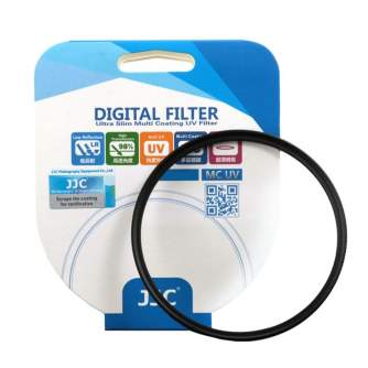 UV aizsargfiltri - JJC Ultra-Slim MC UV Filter 37mm Zwart - ātri pasūtīt no ražotāja