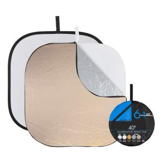 Foldable Reflectors - Westcott Illuminator Opvouwbare 6-in-1 Reflector Kit (42") - quick order from manufacturer