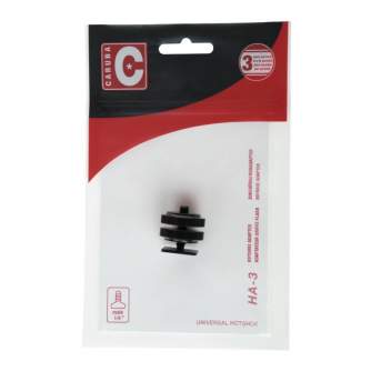 Holders Clamps - Caruba hotshoe adaptor - Universal hotshoe -> 1/4" male screw thread - buy today in store and with delivery
