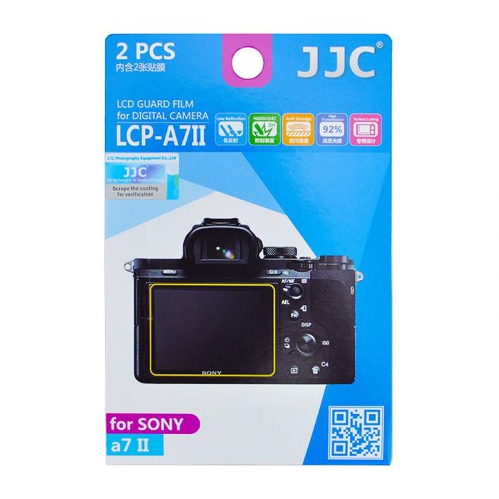 Kameru aizsargi - JJC LCP-A7II Screen Protector - ātri pasūtīt no ražotāja
