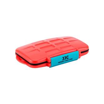 Sortimenta jaunumi - JJC MC-NSMSD16 Memory Card Case Orange - ātri pasūtīt no ražotāja