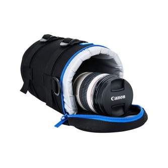 Kameru siksniņas - JJC DLP-5II Deluxe Lens Pouch Water-Resistant - perc šodien veikalā un ar piegādi