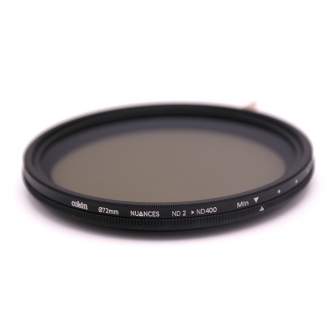 Neutral Density Filters - Cokin Round NUANCES NDX 2-400 - 72mm (1-7 f-stops) - quick order from manufacturer