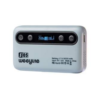 Sortimenta jaunumi - Weeylite S05 portable pocket RGB Light Grey - ātri pasūtīt no ražotāja