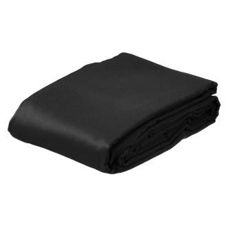 Фоны - BRESSER BR-8P Polyester Background Cloth 3 x 6m Black - быстрый заказ от производителя