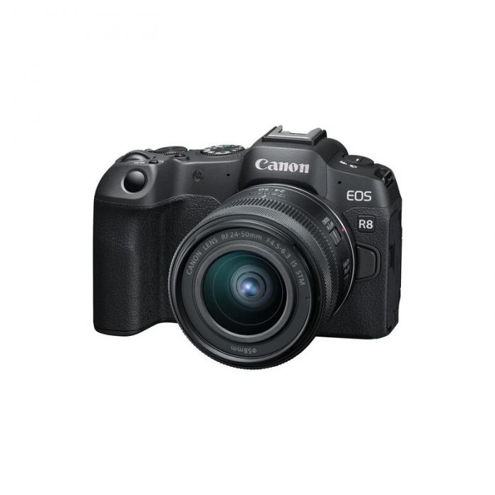 Mirrorless Cameras - Canon EOS R8 + RF24-50mm f/4.5-6.3 IS STM - buy today in store and with delivery