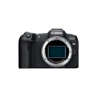 Bezspoguļa kameras - Canon EOS R8 + RF 24-50mm f/4.5-6.3 IS STM - perc šodien veikalā un ar piegādi