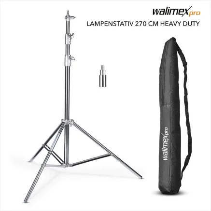 Walimex pro lampu statīvs 270 cm Heavy Duty