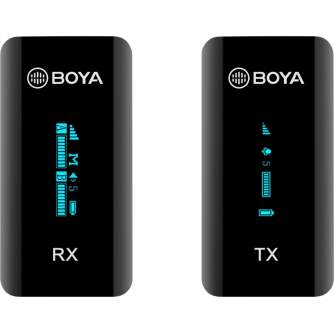 BOYA BY-XM6-S1 / ULTRACOMPACT 2.4GHZ DUAL-CHANNEL WIRELESS MICROPHONE 1+1 BY-XM6