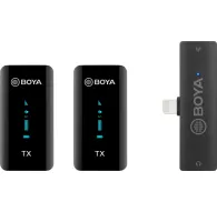 Микрофоны для видеокамер - BOYA BY-XM6-S4 - 2.4GHZ DUAL-CHANNEL WIRELESS MICROPHONE FOR IOS/LIGHTNING - быстрый заказ от производителяМикрофоны для видеокамер - BOYA BY-XM6-S4 - 2.4GHZ DUAL-CHANNEL WIRELESS MICROPHONE FOR IOS/LIGHTNING - быстрый заказ от производителя