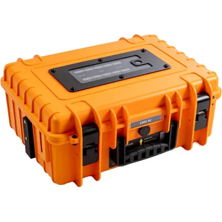 BW OUTDOOR CASES ENERGY.CASE PRO500 (500 WATT), ORANGE 5.230/O/500