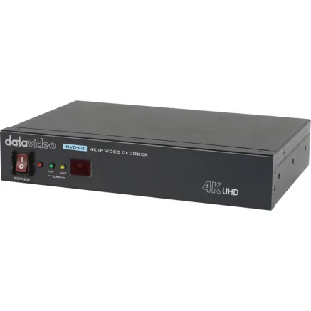 DATAVIDEO NVD-40 UHD/4K IP DECODER NVD-40