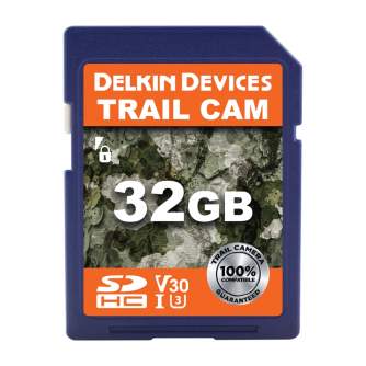 Sortimenta jaunumi - DELKIN TRAIL CAM SDHC (V10) R100/W30 32GB (NEW) DSDTRL32-U3 - ātri pasūtīt no ražotāja