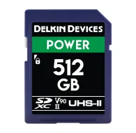 Memory Cards - DELKIN SD POWER 2000X UHS-II U3 (V90) R300/W250 512GB DSDPWR512 - quick order from manufacturerMemory Cards - DELKIN SD POWER 2000X UHS-II U3 (V90) R300/W250 512GB DSDPWR512 - quick order from manufacturer