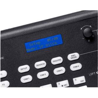 PTZ видеокамеры - FEELWORLD KBC10 PTZ CAMERA CONTROLLER WITH JOYSTICK AND KEYBOARD CONTROL LCD DISPLAY POE SUPPORTED KBC10 - быс