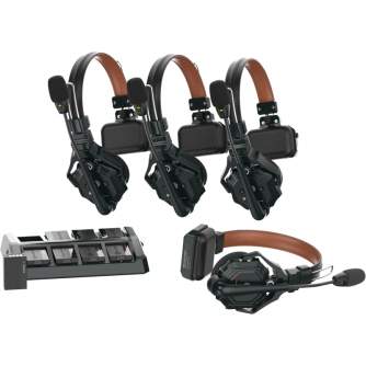 Headphones - HOLLYLAND SOLIDCOM C1 PRO WIRELESS INTERCOM SYSTEM WITH 4 ENC HEADSETS SOLIDCOM C1 PRO-4S - quick order from manufacturer