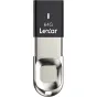Vairs neražo - LEXAR JUMPDRIVE FINGERPRINT (USB 3.0) 64GB LJDF35-64GBBK