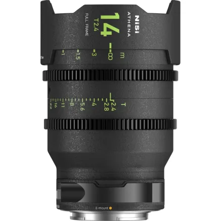 NISI CINE LENS ATHENA PRIME 14MM T2.4 E-MOUNT 14MM T2.4 E