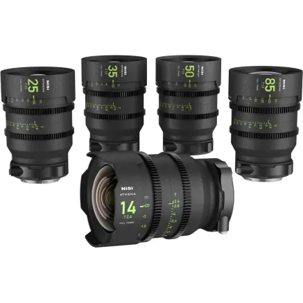 NISI CINE LENS SET ATHENA PRIME E-MOUNT ATHENA SET E