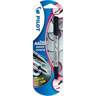 Photography Gift - PILOT CD/DVD MARKER TWIN BLACK 202172 - quick order from manufacturer