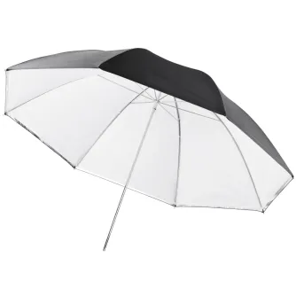 Umbrellas - walimex 2in1 Reflex & Transl. Umbrella white 109cm - quick order from manufacturer