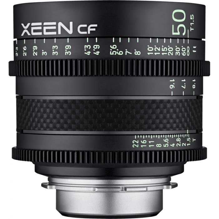 CINEMA видео объективы - SAMYANG XEEN CF 50MM T1.5 CANON EF F1511101103 - быстрый заказ от производителя