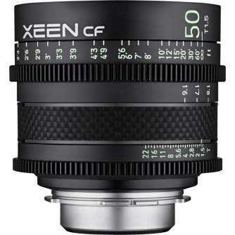 CINEMA Video Lenses - SAMYANG XEEN CF 50MM T1.5 PL F1511112103 - quick order from manufacturer