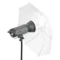 Umbrellas - walimex 2in1 Reflex & Transl. Umbrella white 109cm - quick order from manufacturer