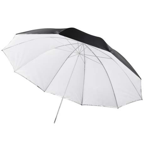 walimex 2in1 Reflex & Transl. Umbrella white 150cm - Umbrellas