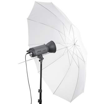 Umbrellas - walimex 2in1 Reflex & Transl. Umbrella white 150cm - quick order from manufacturer
