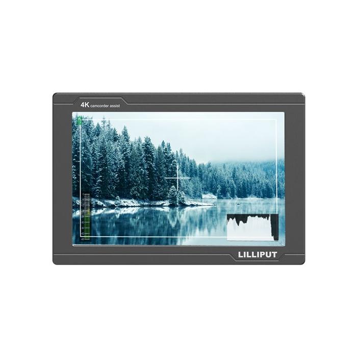 External LCD Displays - Lilliput FS7 7" 4K HDMI/3G-SDI Monitor with L-Series Type Plate LILLI-FS7 - buy today in store and with delivery