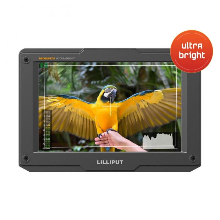 LCD monitori filmēšanai - Lilliput H7S 7" 4K HDMI/3G-SDI Ultra-Bright On-Camera Monitor H7S - perc šodien veikalā un ar piegādi