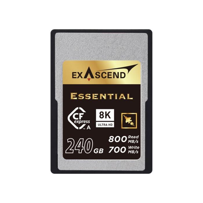 Карты памяти - Exascend 240GB Essential Series CFexpress Type A Memory Card EXPC3EA240GB - быстрый заказ от производителя