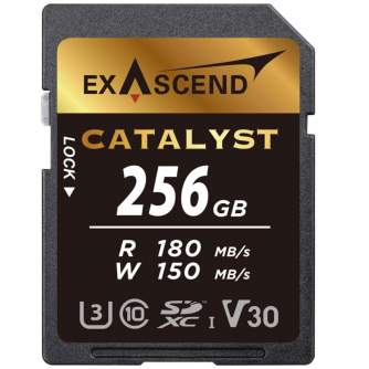Карты памяти - Exascend 256GB Catalyst UHS-I SDXC Memory Card EX256GSDU1 - быстрый заказ от производителя