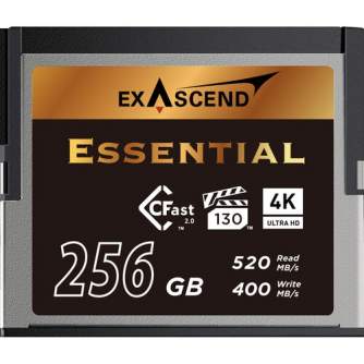 Exascend 256GB CFX Series CFast 2.0 Memory Card EXSD3X256GB