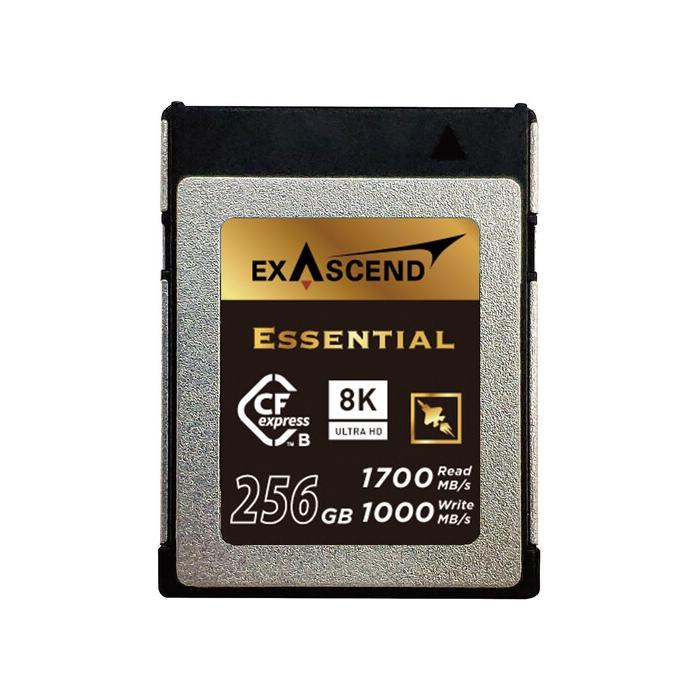 Atmiņas kartes - Exascend 256GB Essential Series CFexpress Type B Memory Card EXPC3E256GB - perc šodien veikalā un ar piegādi