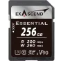 Memory Cards - Exascend 256GB Essential UHS-II SDXC Memory Card EX256GSDU2-S - quick order from manufacturer