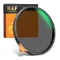 ND фильтры - K&F Concept 72mm, multifunctional adjustable black mist1/4&ND232, HD KF01.1814 - быстрый заказ от производителя